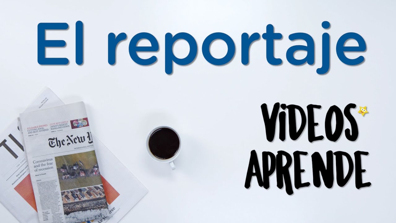 como se organiza la informacion de un reportaje