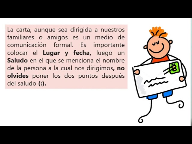 cual es el propocito de una carta