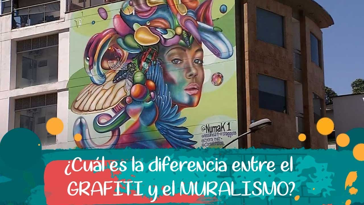 cual es la diferencia entre graffiti y mural