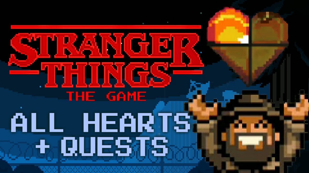 donde estan todos los corazones de stranger things