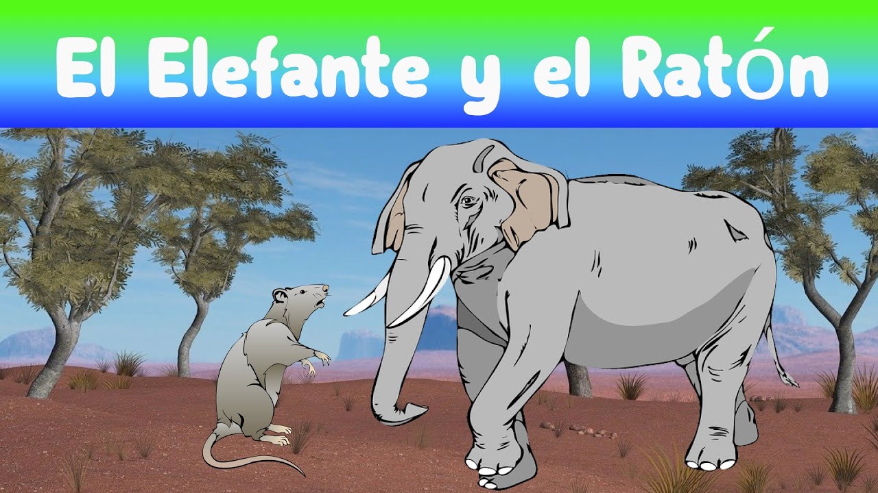 fabulas cortas el elefante y el raton