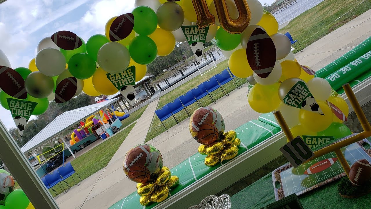 ideas para cumpleaños de futbol infantil