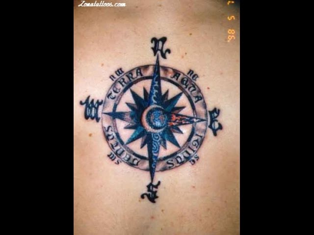 la rosa de los vientos tatuaje