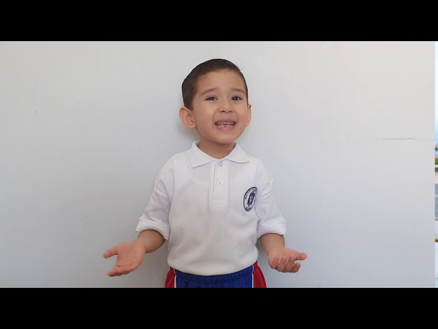 palabras de un graduado de preescolar