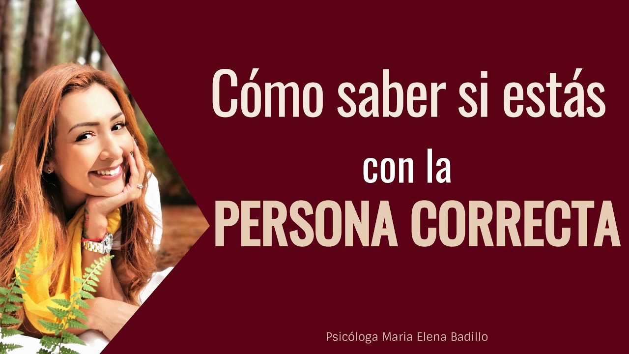 cuando encuentras a la persona correcta