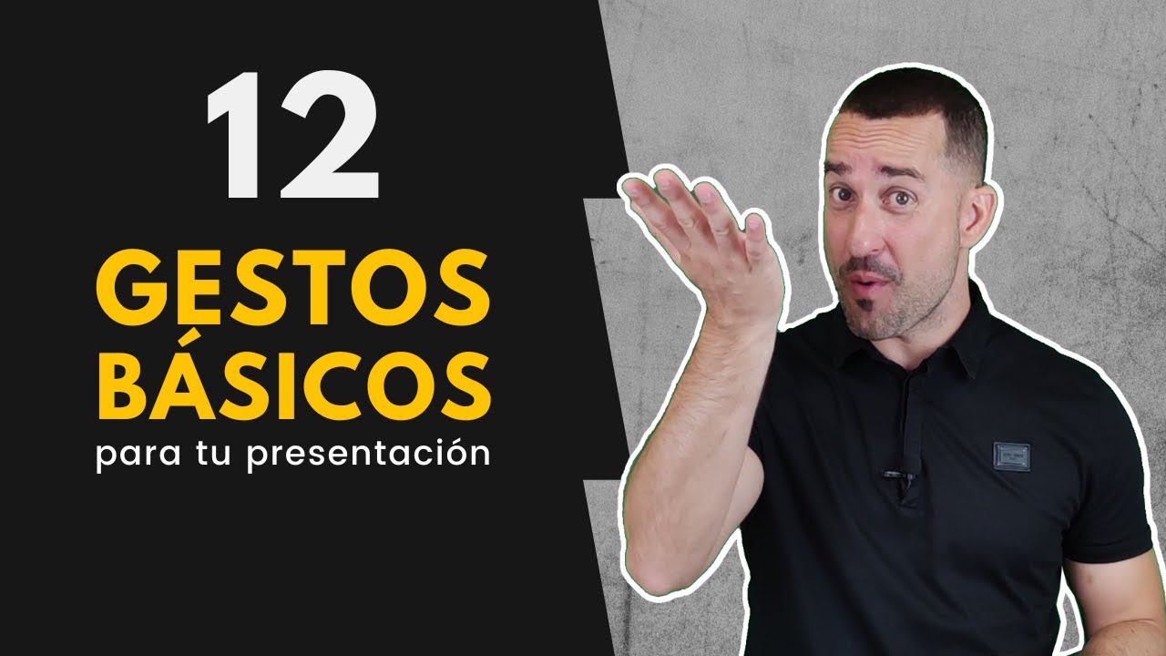 gesticulación conjunto de ademanes al hablar