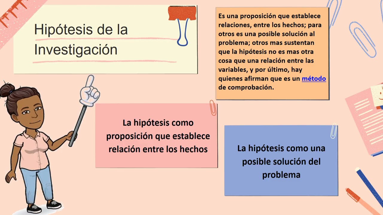 hipotesis general y especifica en una tesis