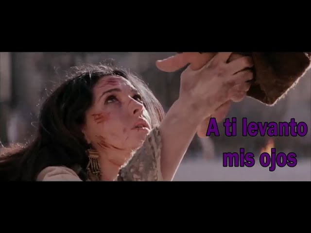letra a ti levanto mis ojos