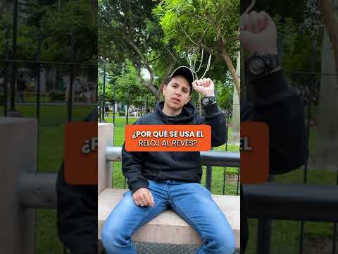 porque se usa el reloj al reves