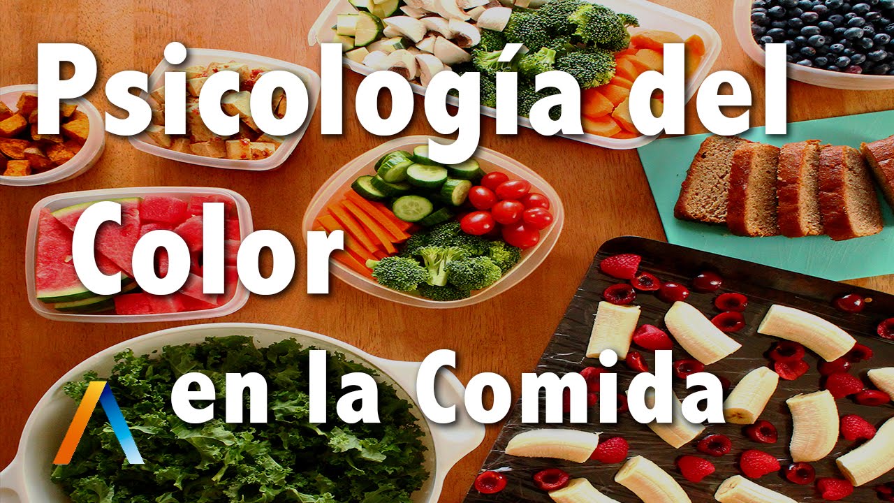 psicologia del color en la comida
