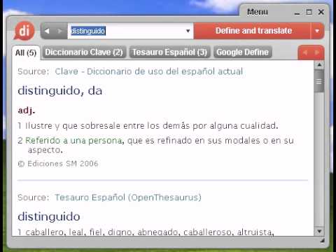 qué es distinguido célebre y notable