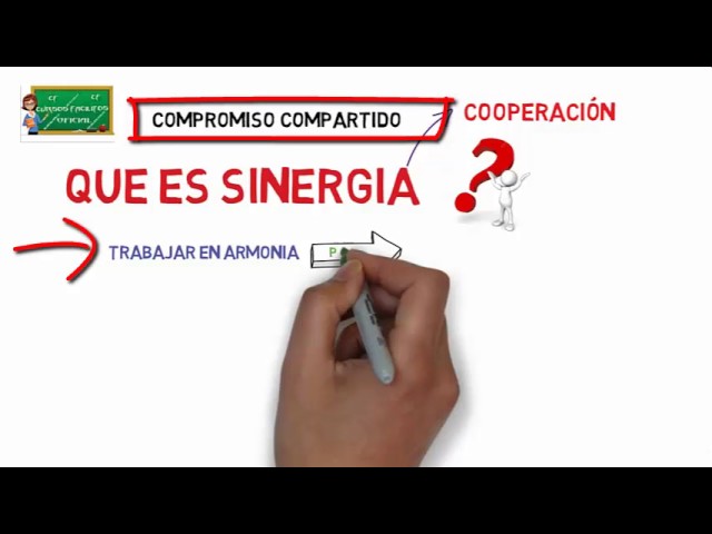 que es sinergia en trabajo en equipo