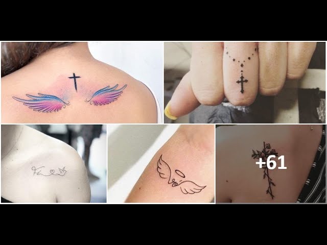 tatuajes de alas pequeñas para mujeres
