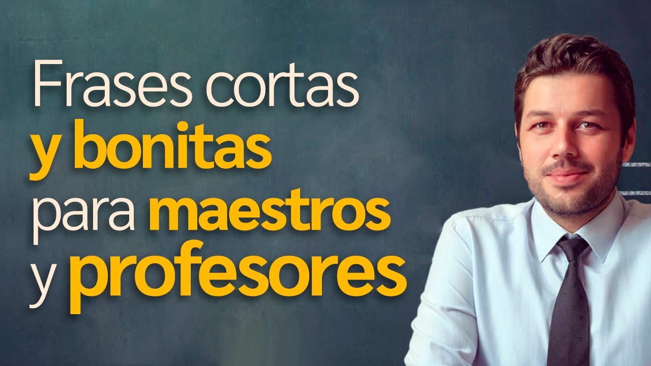 versos para el dia del maestro cortos