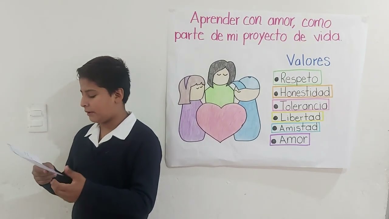 aprender con amor como parte de mi proyecto de vida