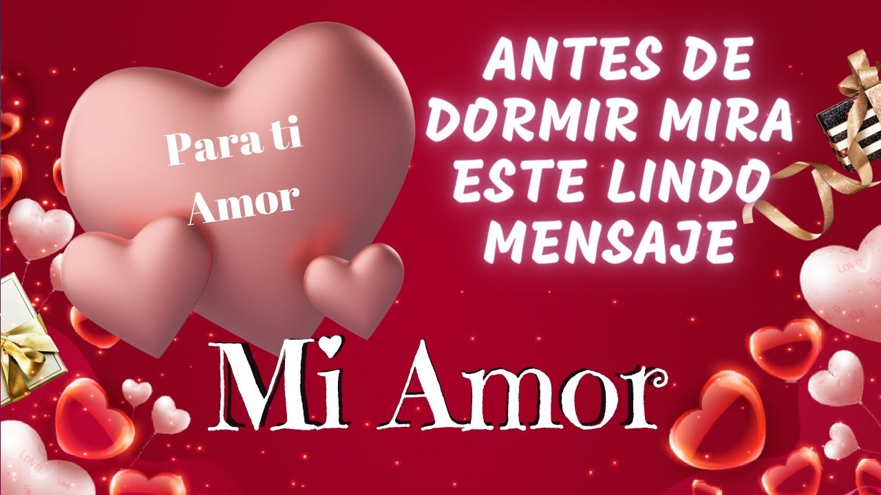 cartas de amor de buenas noches