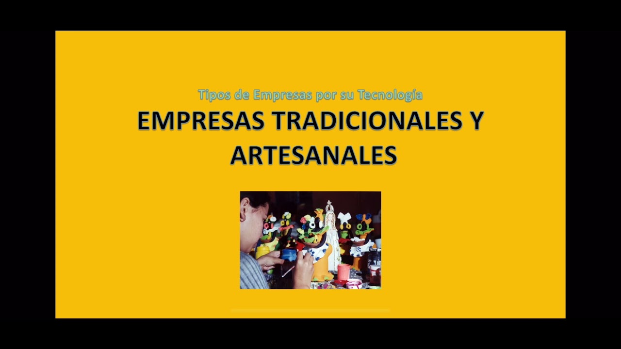 clasificacion de las empresas por su tecnologia