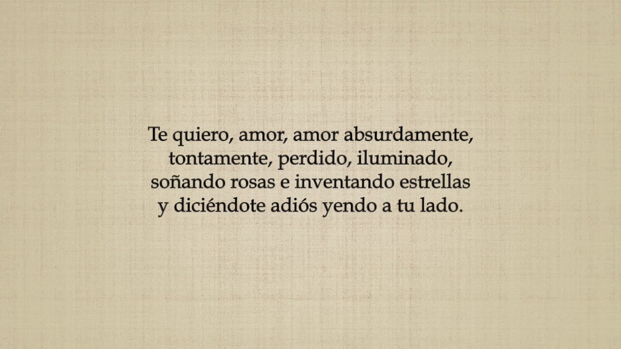jaime sabines amor mio mi amor