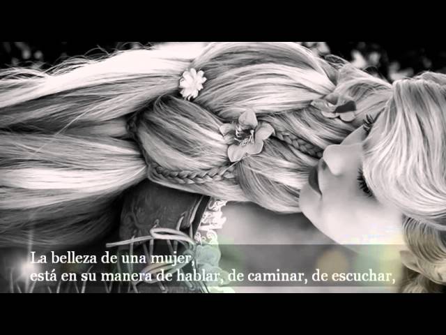 la belleza de una mujer esta en su interior