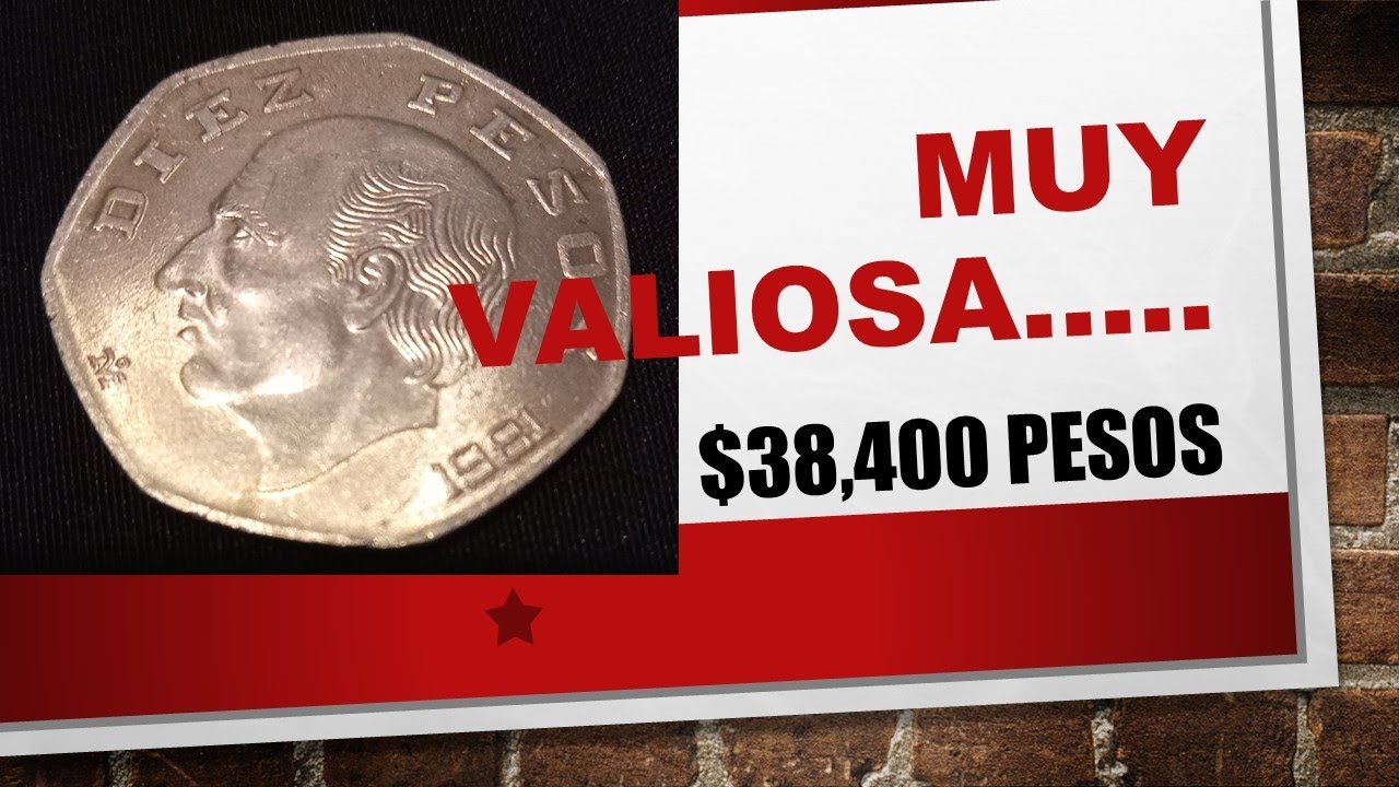 moneda de diez pesos de 1981