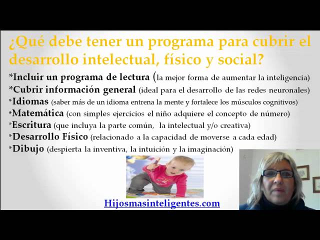 objetivos específicos de la estimulacion temprana