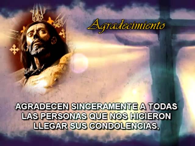 palabras de un muerto a su familia