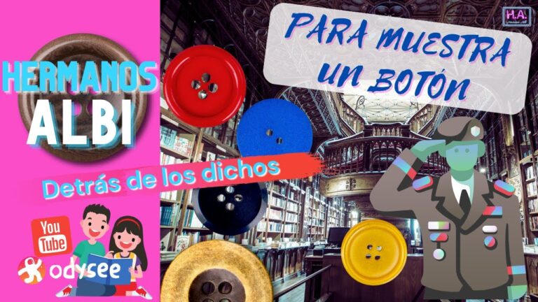 Que Significa Para Muestra Un Boton