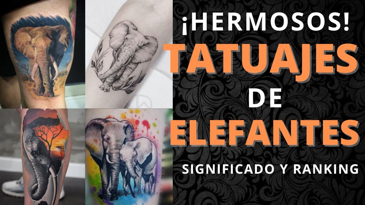 tatuajes de elefantes para hombres significado