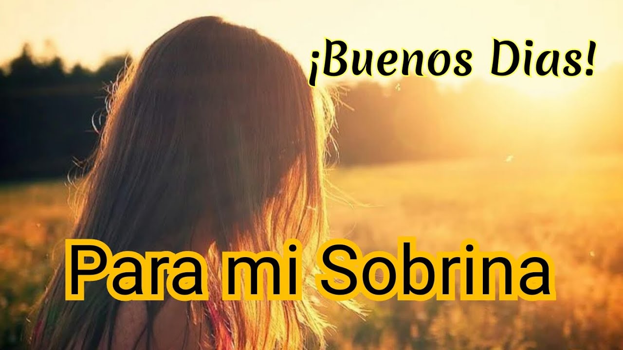 una linda carta para mi sobrina