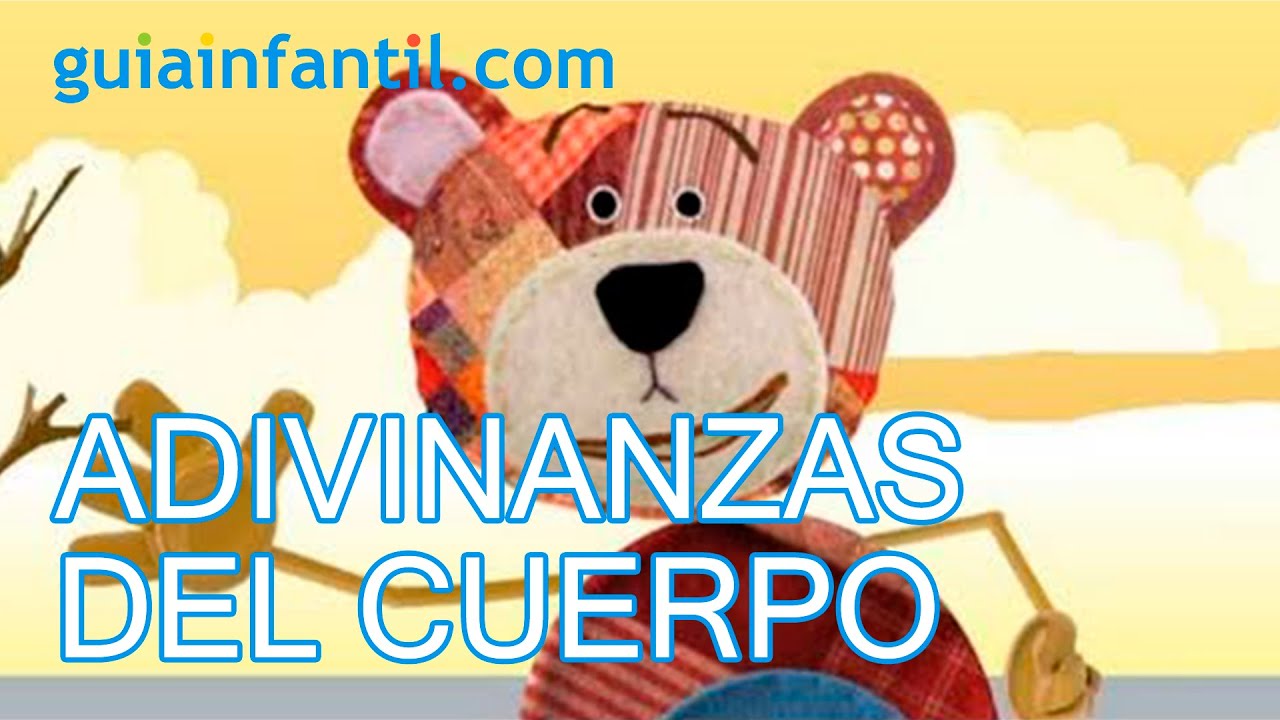 adivinanzas con partes del cuerpo para niños