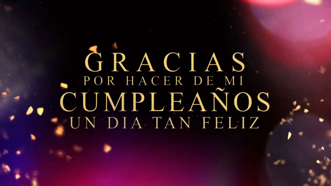 agradecimiento de cumpleaños a mi novia