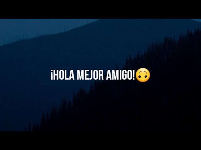 carta para un amigo que amo