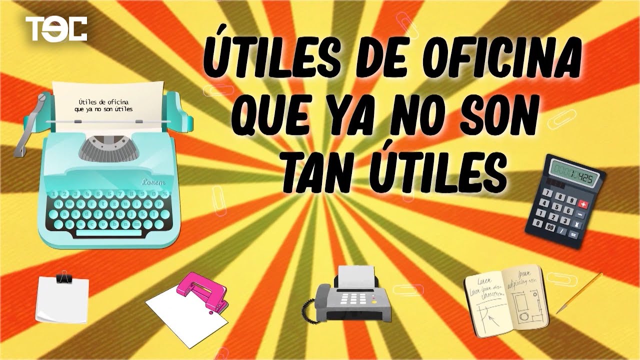 cosas que se usan en una oficina