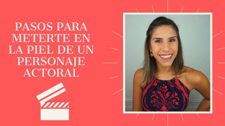 Cómo Interpretar a un Personaje en una Obra de Teatro: Guía Completa