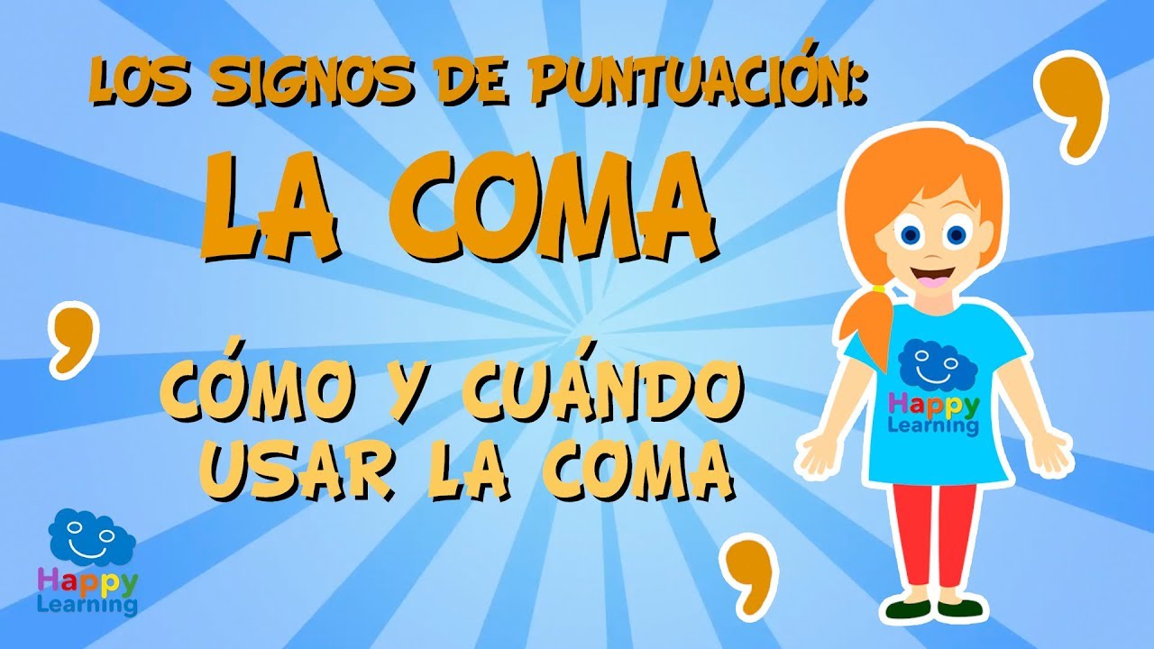 necesito 10 oraciones con coma para niños
