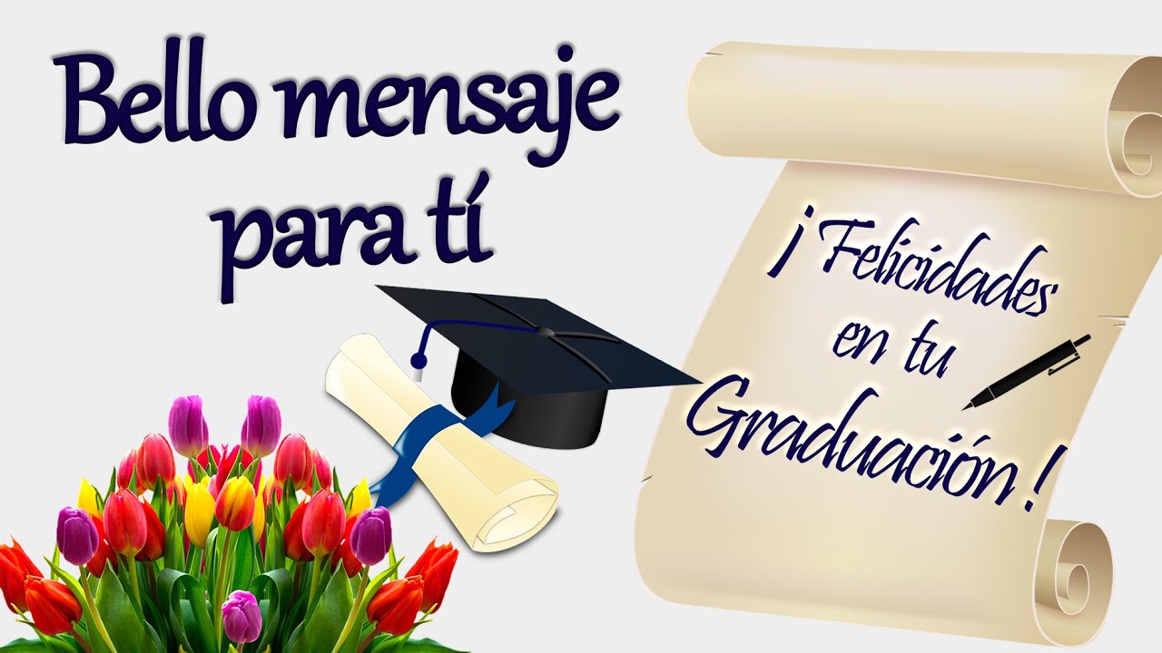 palabras para un graduado de bachiller