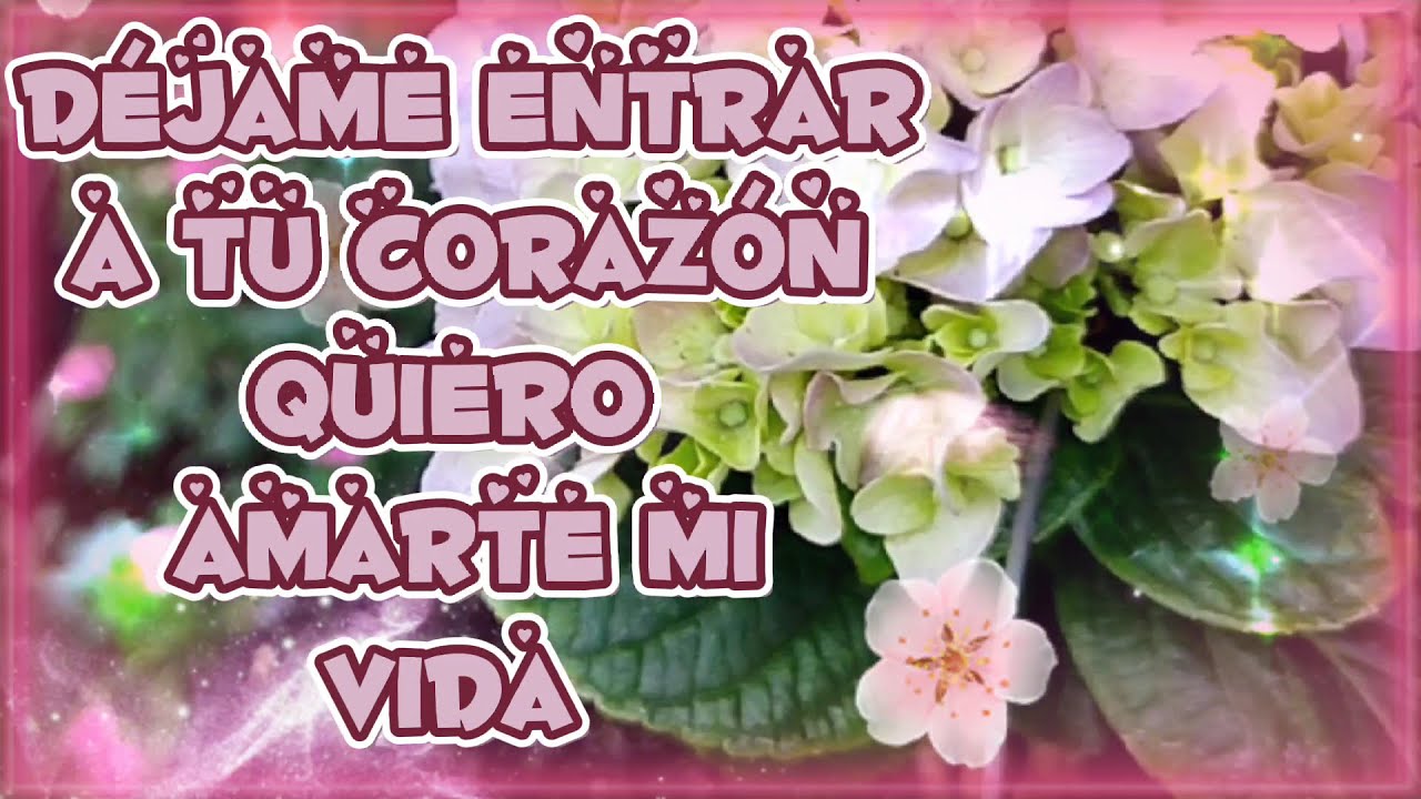 poema dejame entrar en tu corazon