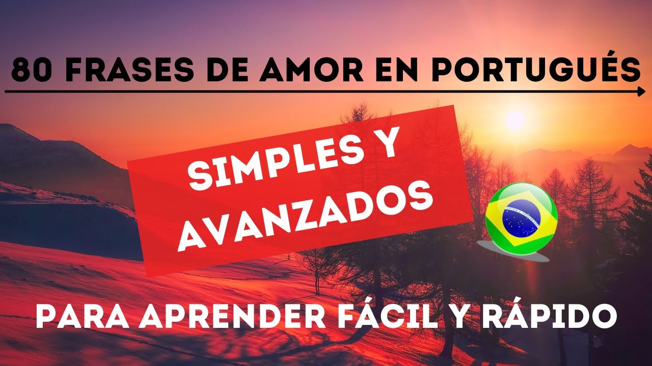 poemas de amor en portugues brasileño