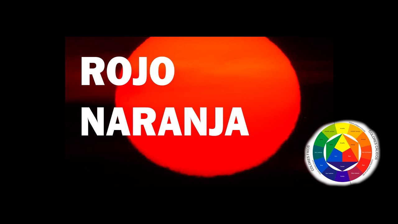 rojo y naranja que color se forma