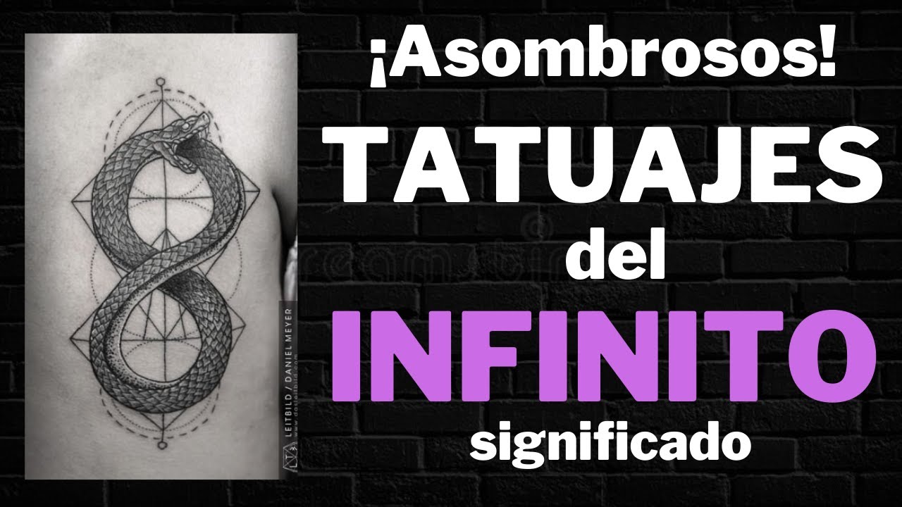 tatuajes de infinito para hombres en el brazo