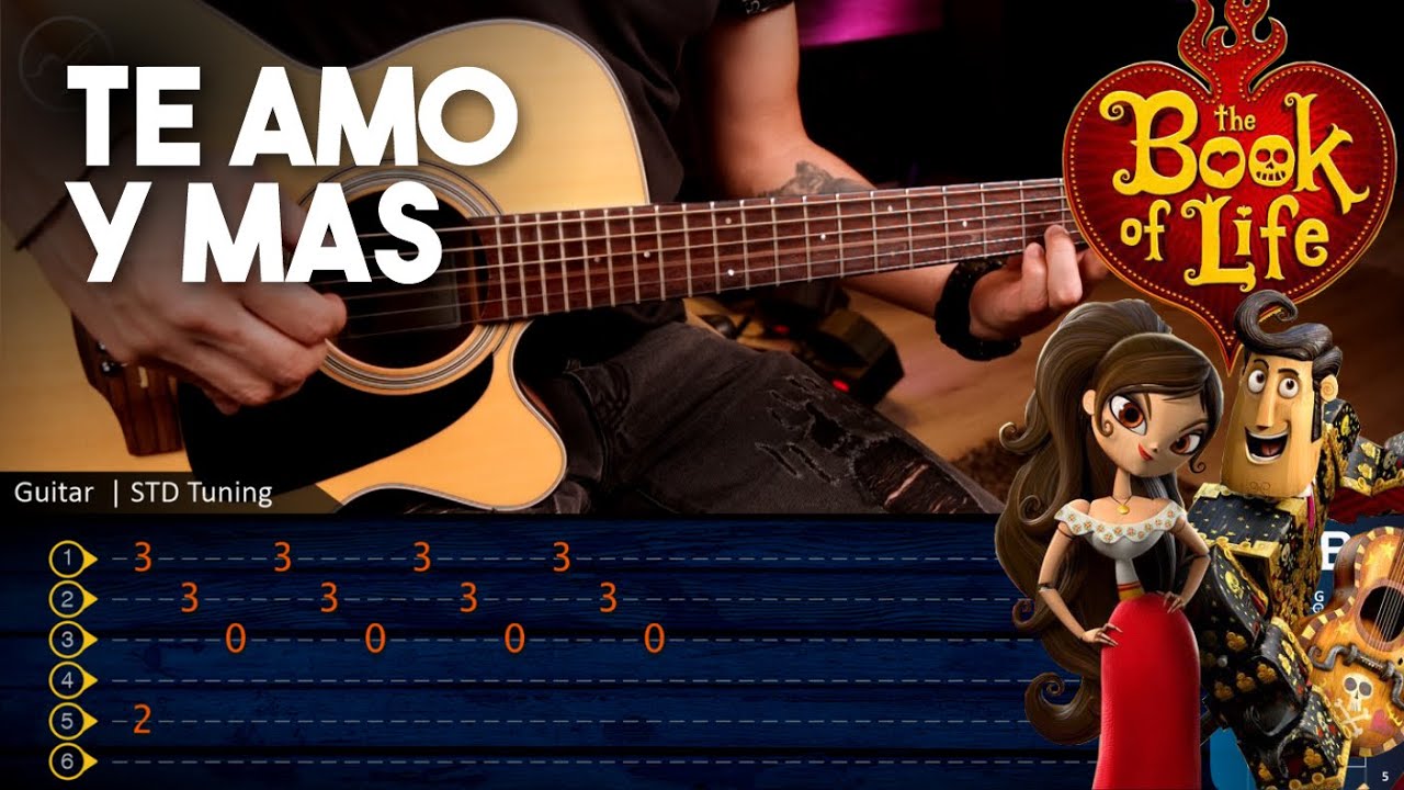 te amo y mas en guitarra