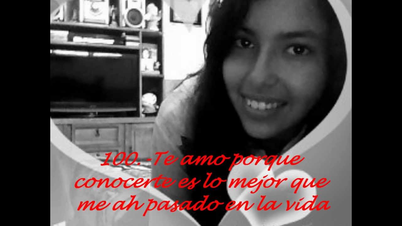 100 cosas por las que te amo