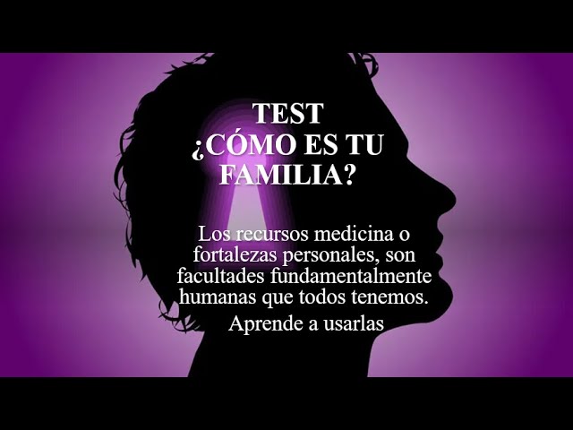 cuestionario para niños sobre la familia