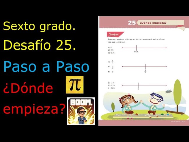 desafios matematicos sexto grado donde empieza