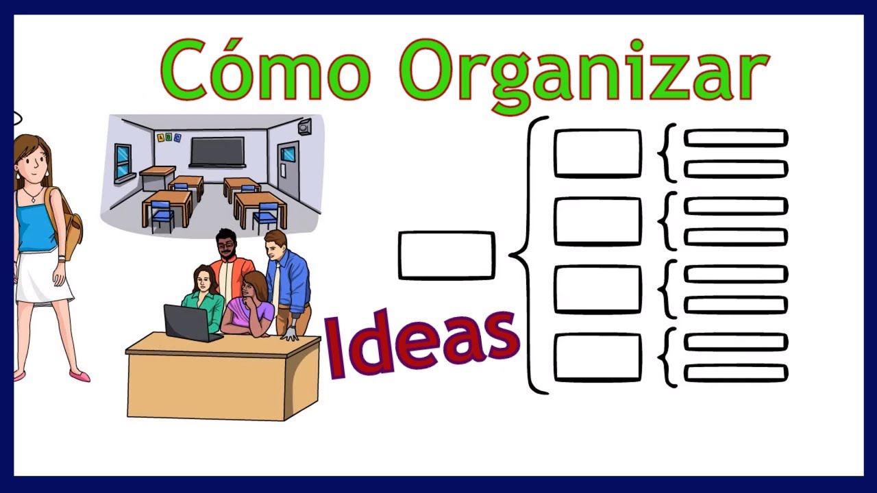 esquema de un cuadro sinoptico en blanco