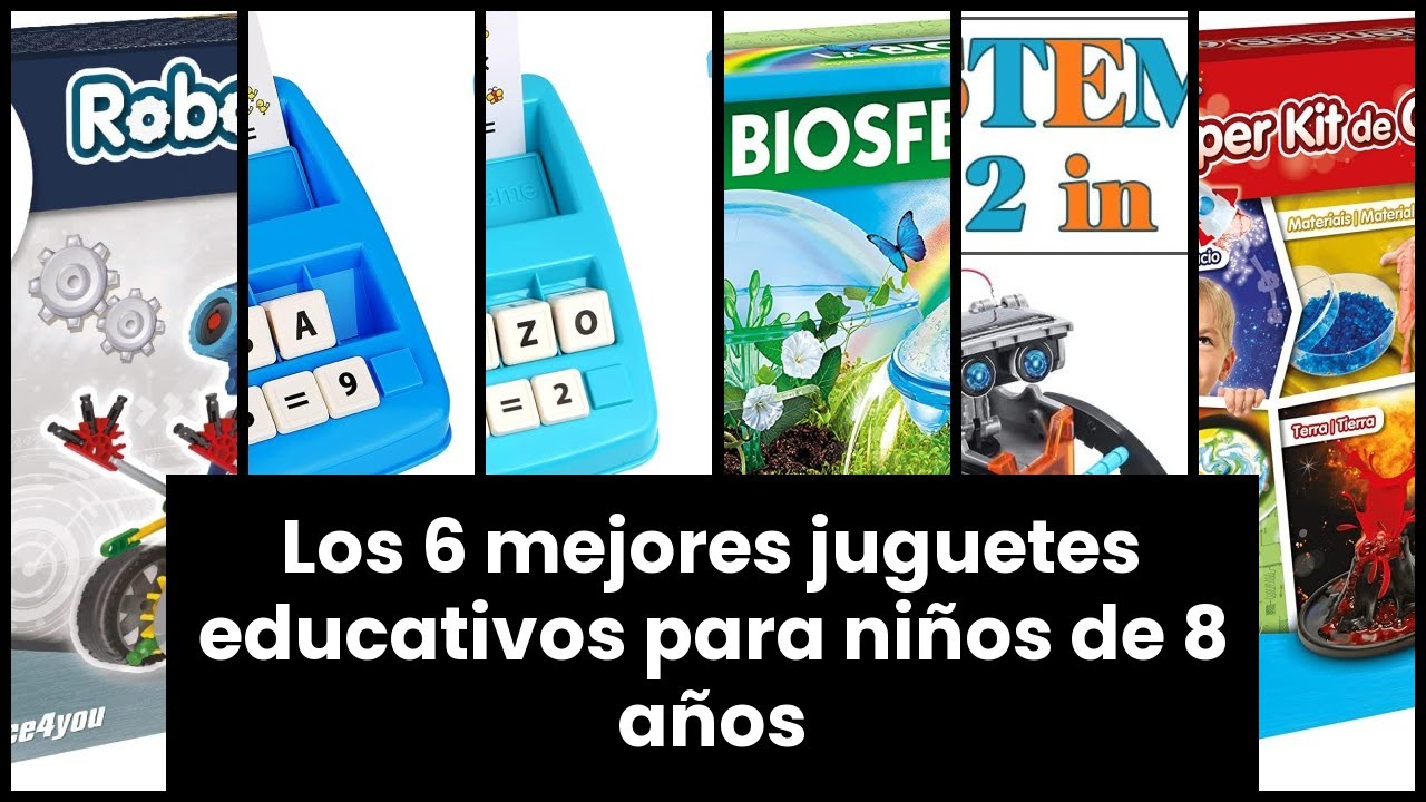 juguetes didacticos para niños de 6 a 7 años