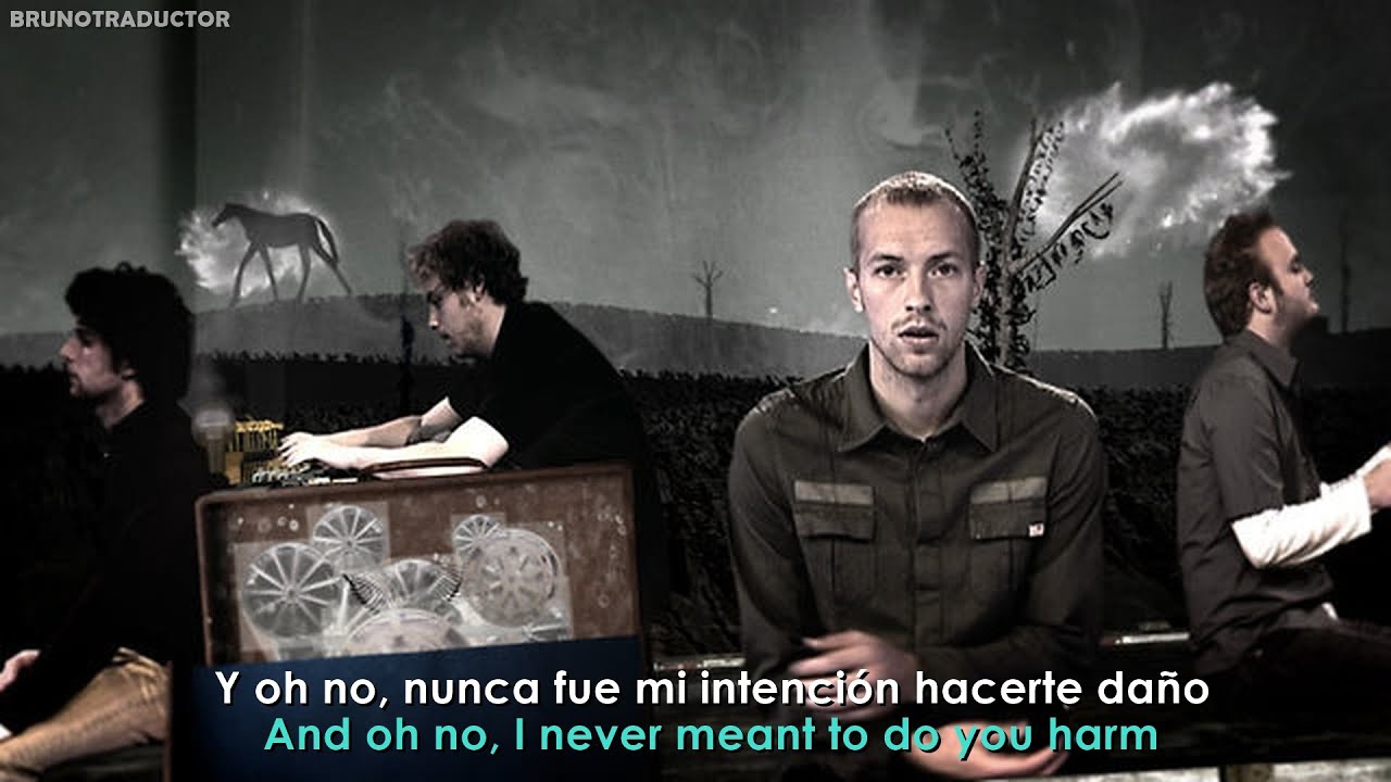 letra y traduccion de trouble coldplay