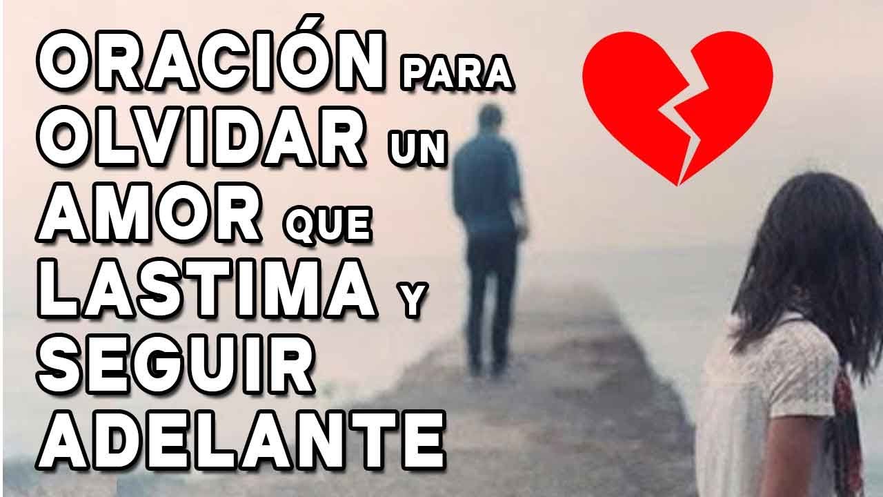 oracion para olvidar a una persona