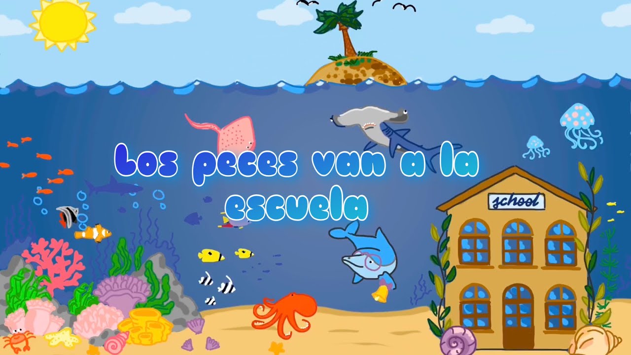 poema los peces van a la escuela