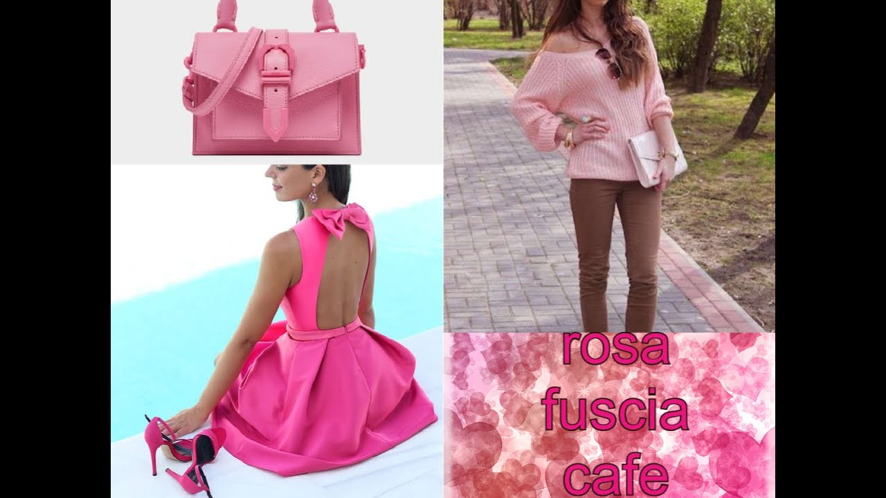 rosa y cafe que color da